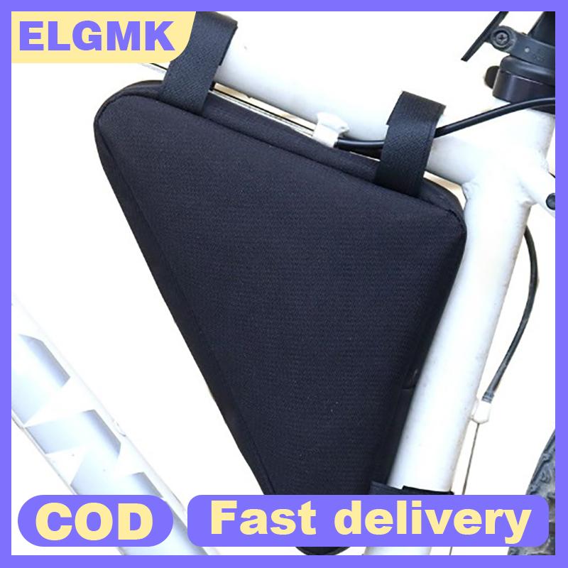 ELGMK Mới Tam Giác Đi Xe Đạp Túi Xe Đạp Xe Đạp Phía Trước Yên Ống Khung Pouch Túi Chủ Ngoài Trời Thể Thao Tam Giác Xe Đạp Túi