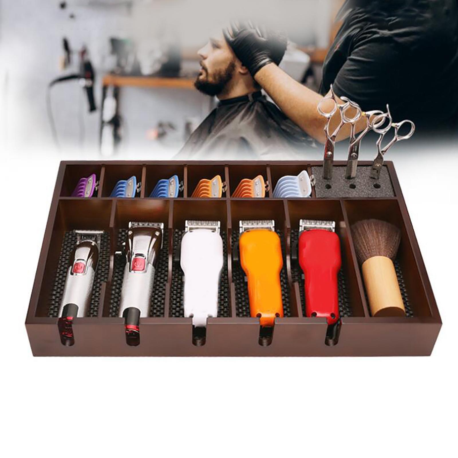 Aayang dụng cụ làm tóc Hộp lưu trữ Tóc Giá để tài liệu cho Groomer thợ làm tóc