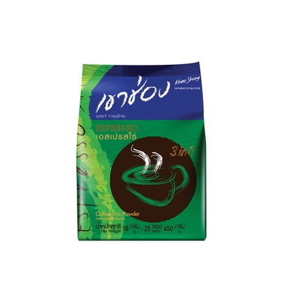 Hechaong 3in1 Espresso 350g. ราคา 145 บาท*ส่งฟรี