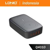 Ldnio Power Socket Multi Device 140W GaN Fast Charging Support Laptop and Wireless Charger Q4010