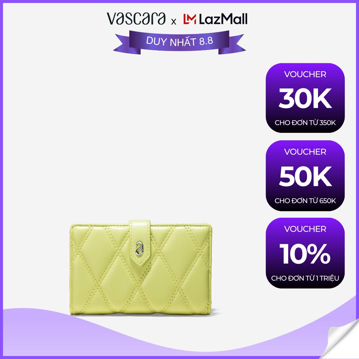 Vascara ví mini may chần bông hình thoi - wal 0284