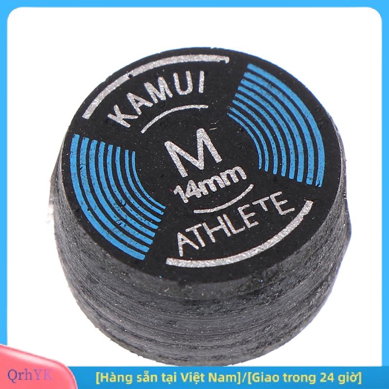 Charm [Hàng sẵn tại Việt Nam] 14Mm Billiard Cue Tip S M H Độ Cứng Da Chính Hãng Hồ Bơi Đầu Cho Chín Bóng Gia Đình Trò Chơi Phòng Phụ Kiện