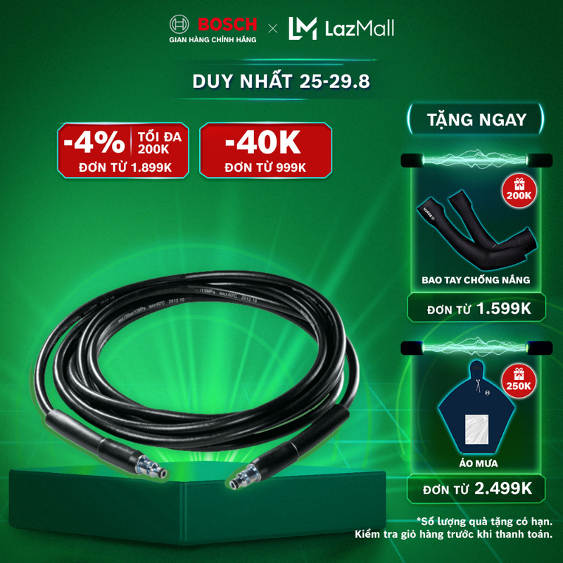 Vòi phun áp lực cao Bosch 6m