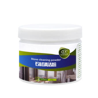 Stone Cleaning Powder Kitchen Quartz Stone Countertop Tile Cleaning Powerful Decontamination Polishing Marble Cleaner Household