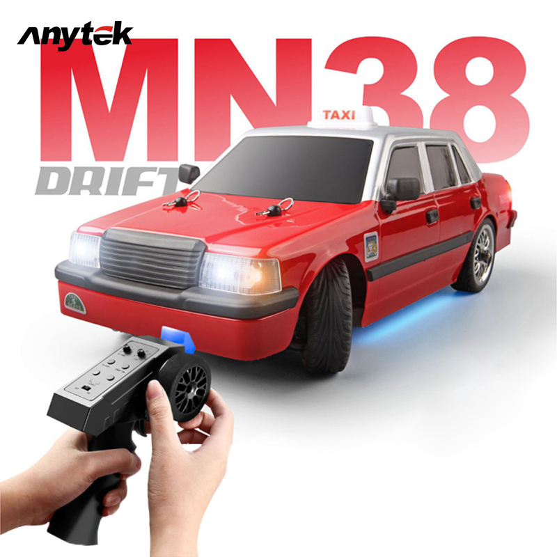 MN-38 2.4G Rc Drift Car With Light 1/16 High Speed 20km/h Remote Control Vehicle Toys For Birthday Christmas Gifts ราคา 1,932 บาท*ส่งฟรี