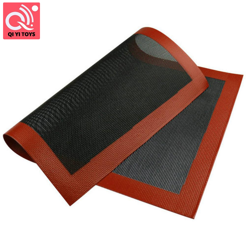 Silicone nướng bánh mỳ Pad, Tấm Lót Lò Mat Đục Hấp Lưới Sợi Thủy Tinh không dính bằng Silicone Mat Cho Nướng Nấu Ăn Bánh Ngọt, Tấm Lót chảo chịu nhiệt