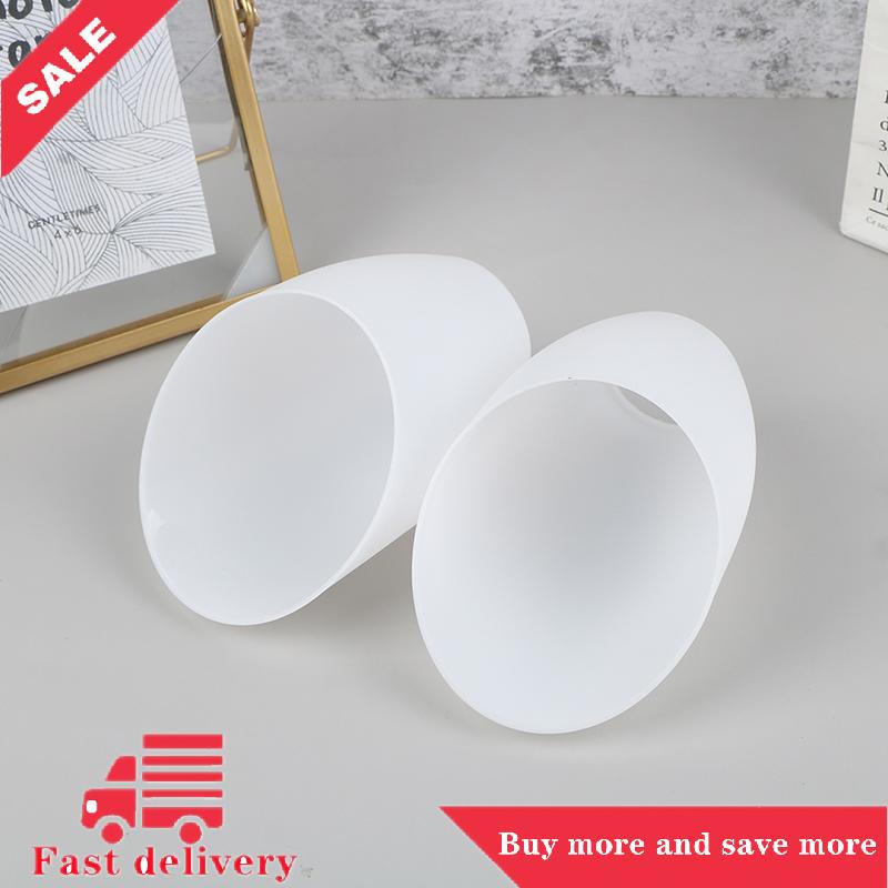 [COD] 1Pcs Plastic Lamp Cover Simple Home Light Cover Chic Light Accessory White