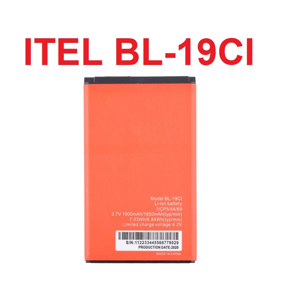 Pin ITEL BL-19CI IT7100 IT5311 IT5232 IT5250 it6320 IT9200 IT2590 IT9210 IT5071 IT9310 4G Zin New