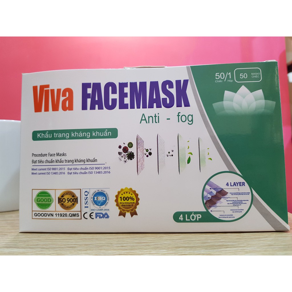 Khẩu trang y tế Viva facemask