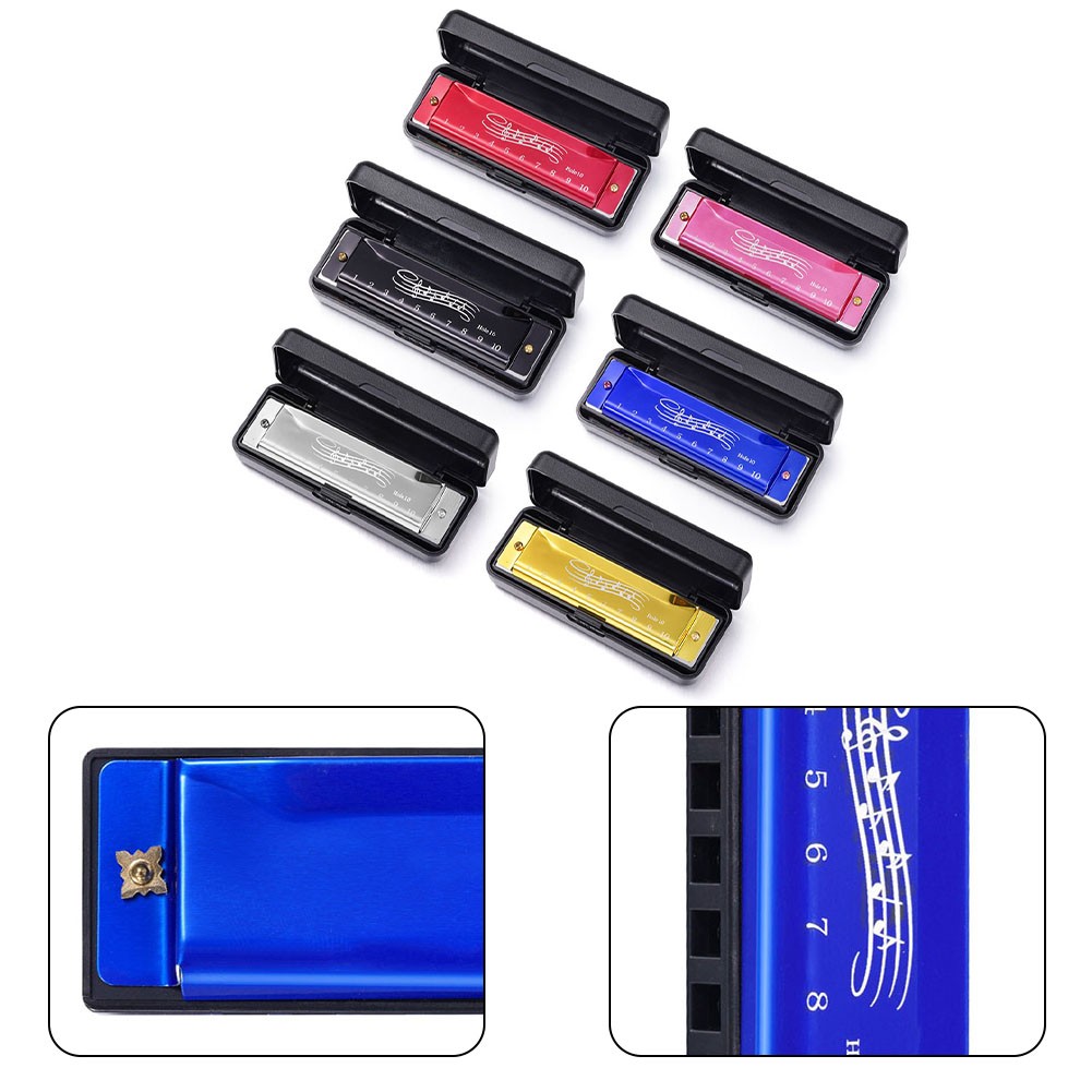 【Bypl】 Harmonica cho người mới bắt đầu đánh số ghi chú đặc biệt cách nhau để dễ dàng học tập trong kho
