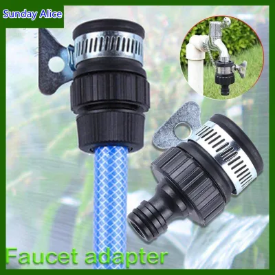 Sunday Alice Durable Universal Garden Hose Pipe Tap Connector Mixer Kitchen Bath Tap Faucet Adapter for Shower Irrigation Watering Fitting Pipe Garden Lawn Water Tap Hose Pipe Adaptor Universal Garden Supplies