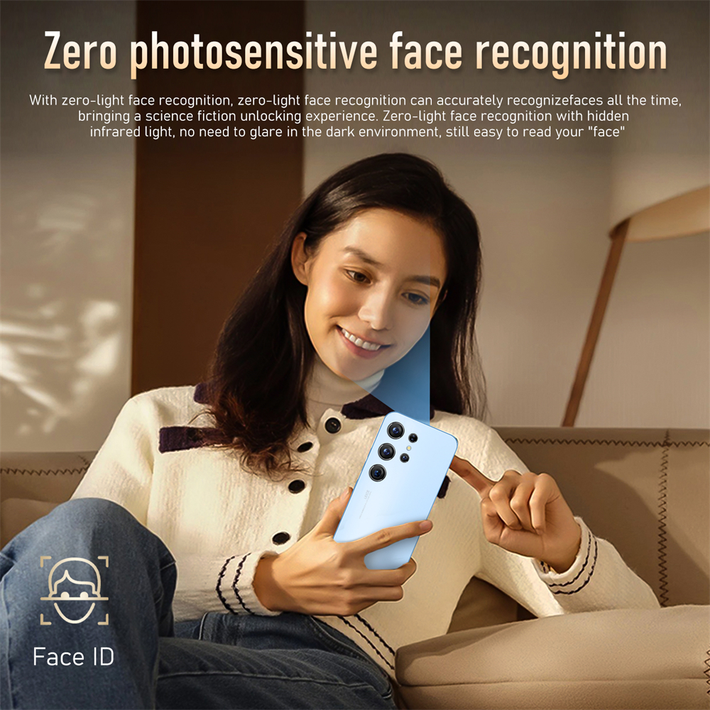 S23 Ultra Bộ nhớ mở rộng 50+108MP HD Camera Điện thoại 16+1TB Bộ nhớ màn hình lớn siêu mỏng mới 7.3 