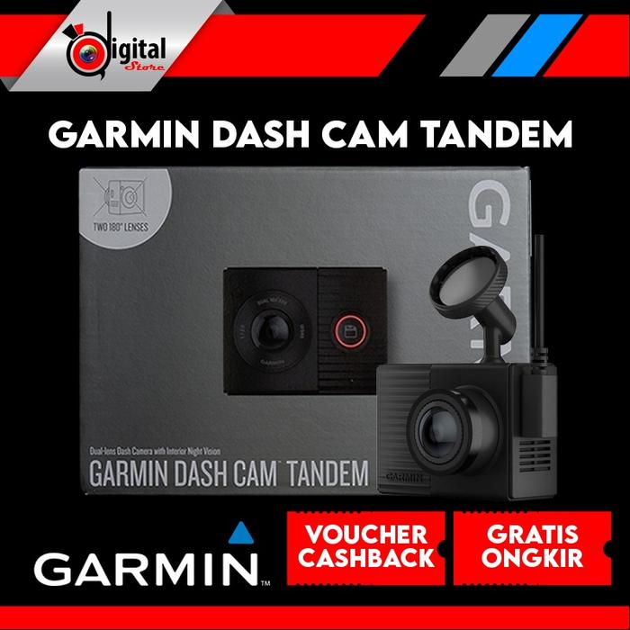 PROMO GARMIN TANDEM DASH CAM - DUAL-LENS DASH CAM WITH TWO 180-DEGREE LENSES -YUNIC STORE Giá 7,783,000 Đồng*Miễn phí vận chuyển