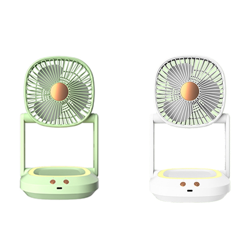 Folding Wall Mounted Small Fan, Office Desktop Home Desktop Portable Small Electric Fan, Quiet Air Circulator Fan