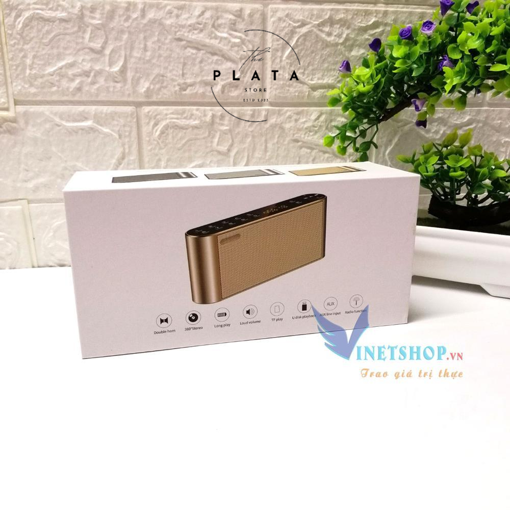 Loa Nghe Nhạc Bluetooth Keling AIDU Hifi Q8 Cao Cấp (Vàng) Phiên Bản Quốc Tế