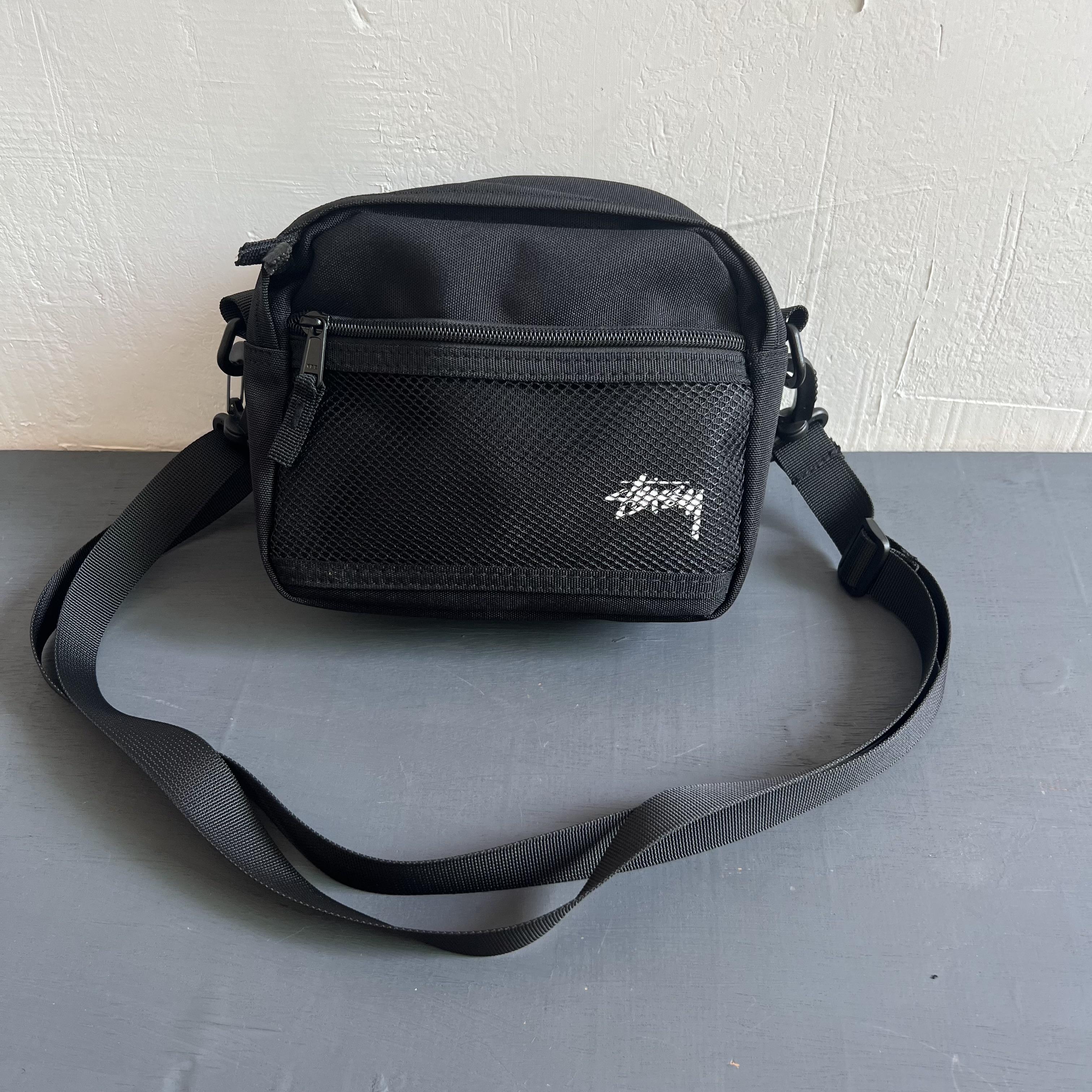 バッグ Early 90's Stussy Messenger Bag VTG 90s Stussy Technical Crossbody Sling Bag Streetwear Messenger