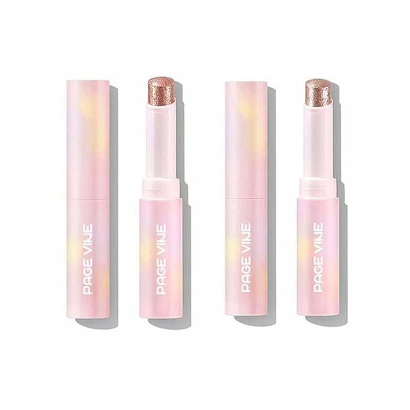 Dau Dau 6 cây bút kẻ mắt và phấn mắt dạng thỏi Crystal Jelly Glaze, kèm cọ tán, dễ tán, lâu trôi, lấp lánh. - 3