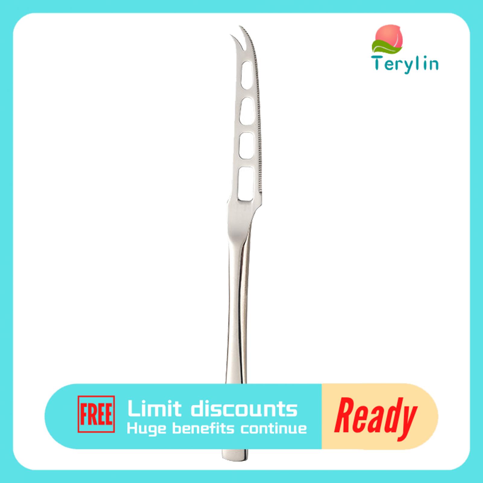 Sharp Cheese Knife Convenient Multi-functional Serrated Blade Butter Knife for Bread Practical Tomato Knife