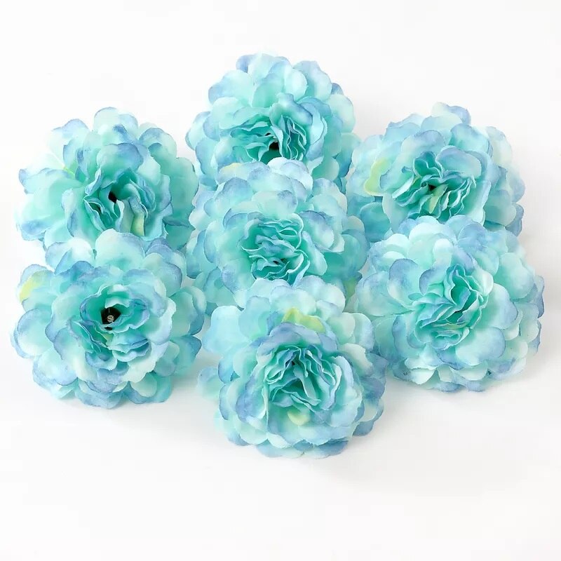 1 cái hoa hồng búp hoa giả 4.5cm hoa giả cho trang trí tiệc cưới trang trí nội thất Tự Làm Thủ công vòng hoa bánh Quà Tặng phụ kiện
