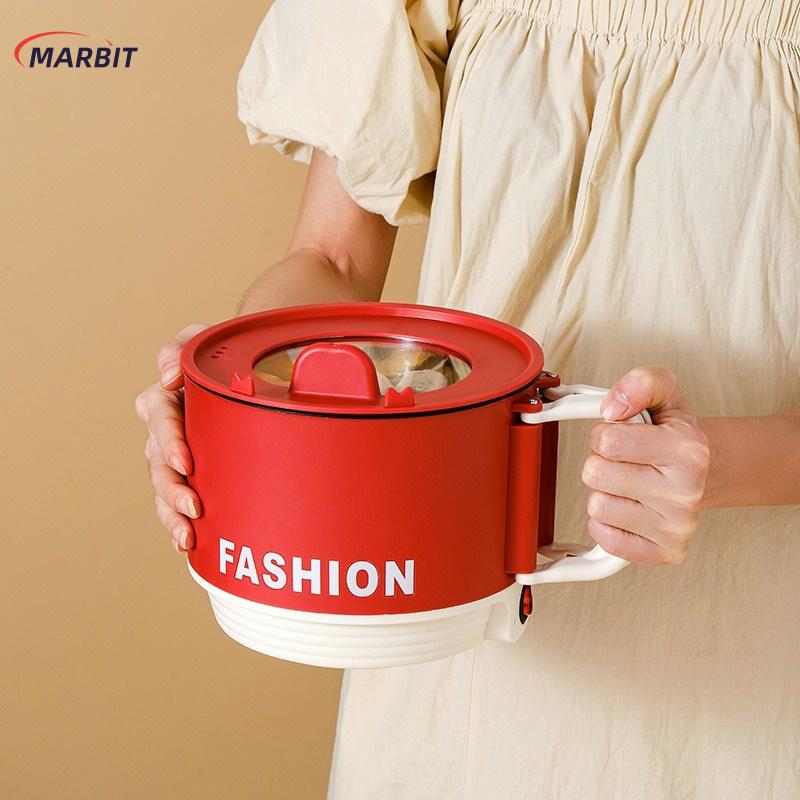 MARBIT Nồi nấu điện đa năng nồi mì ăn liền nhỏ cầm tay Nồi nấu điện gia dụng ký túc xá - 2