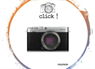 FUJIFILM X-E4 Mirrorless Digital Camera (FREE 64GB SDXC CARD)