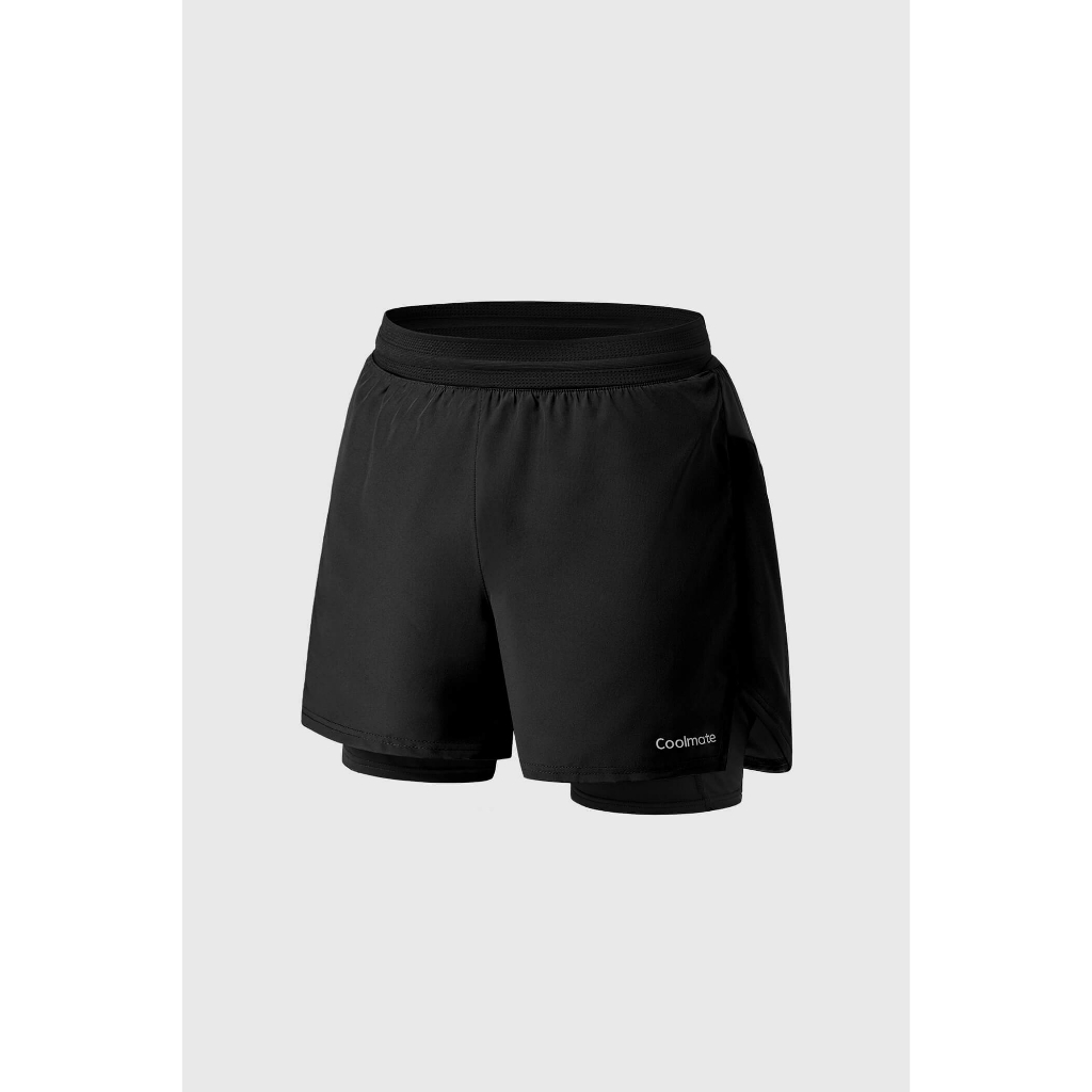 rews Quần shorts chạy bộ 2 lớp Essential Fast & Free Run Coolmate 423