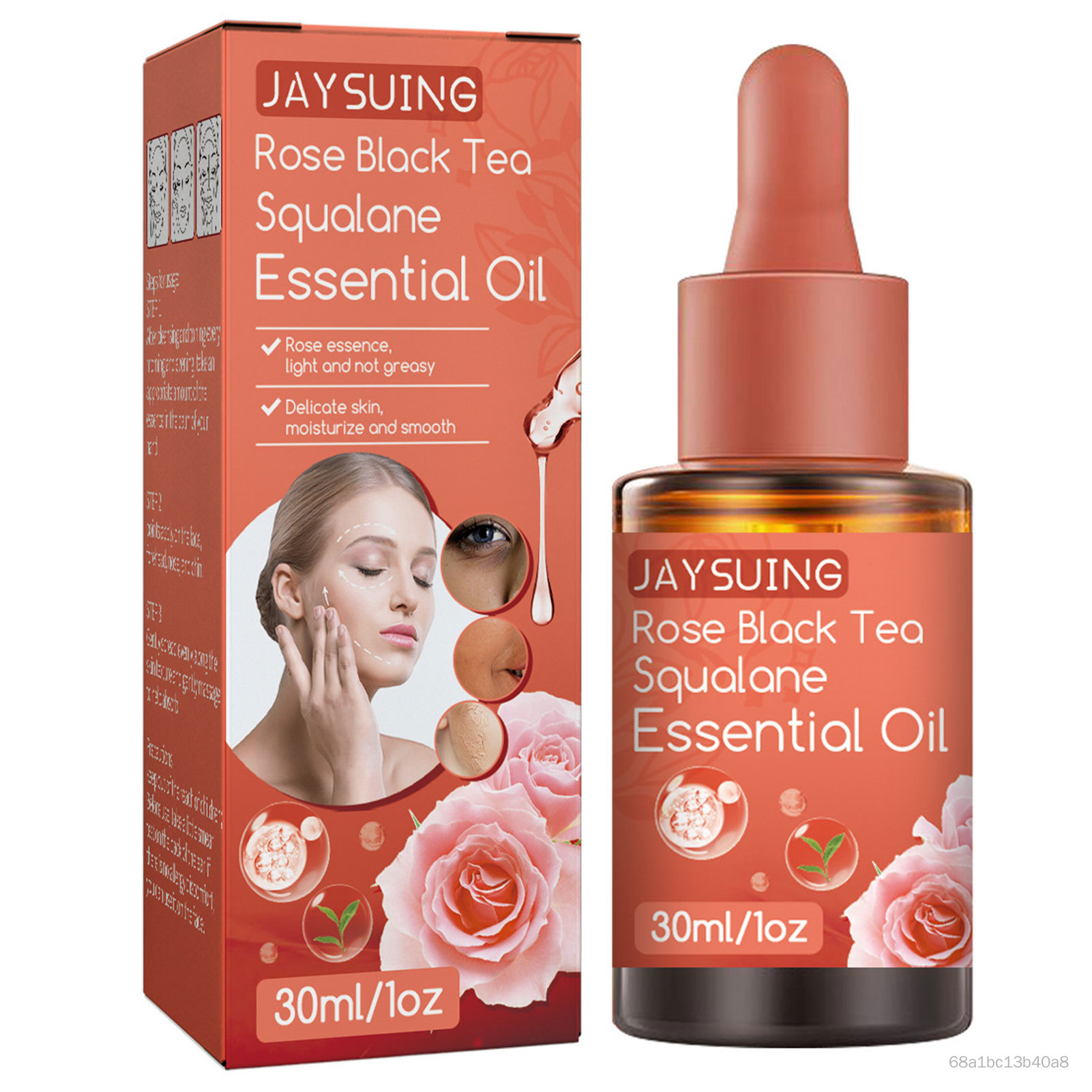 30ml Squalane Face Dầu dưỡng ẩm và huyết thanh hiệu ứng làm trắng đặc biệt đối với da khô nhạy cảm với da Ulk-VN