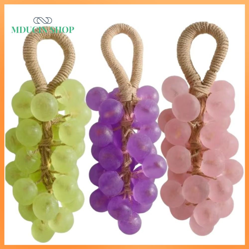 MDUCIN SHOP Rõ ràng Xà phòng nho trên dây Tự làm Làm thủ công Xà phòng nho  Cả bó Thanh tinh thể cụm nho