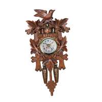 Cuckoo Clock Cuckoo Wall Clock Natural Wood Design Clock Pendulum Wall Art Home Living Room Kitchen Office Decorationx