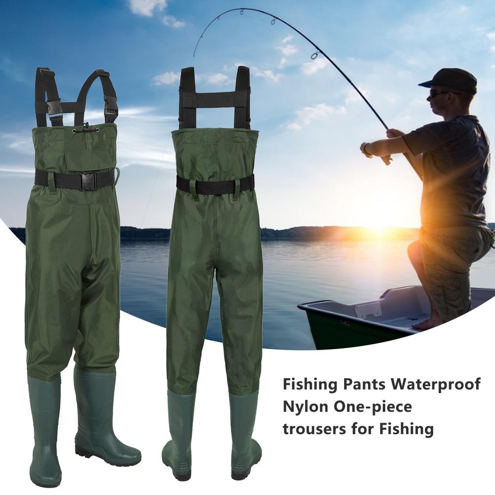 Fishing Waders Hunting Suit 3 Layer Waterproof Wading Pants with