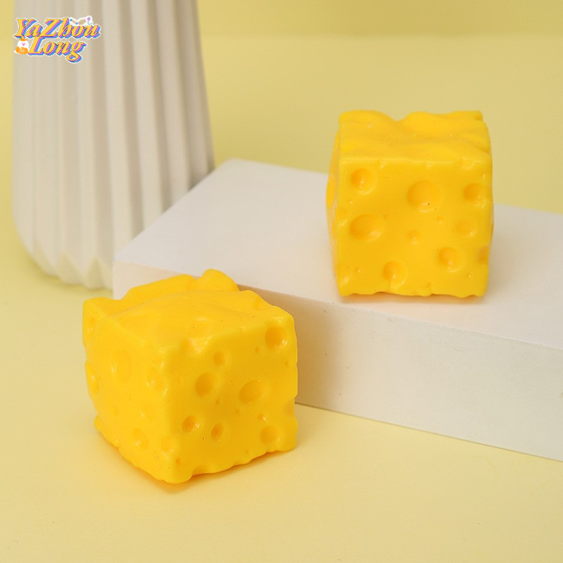 YZLong Giant Cheese Squishy Toy Stress Relief Fun捏捏乐 for Kids and Adults ราคา 30 บาท*ส่งฟรี