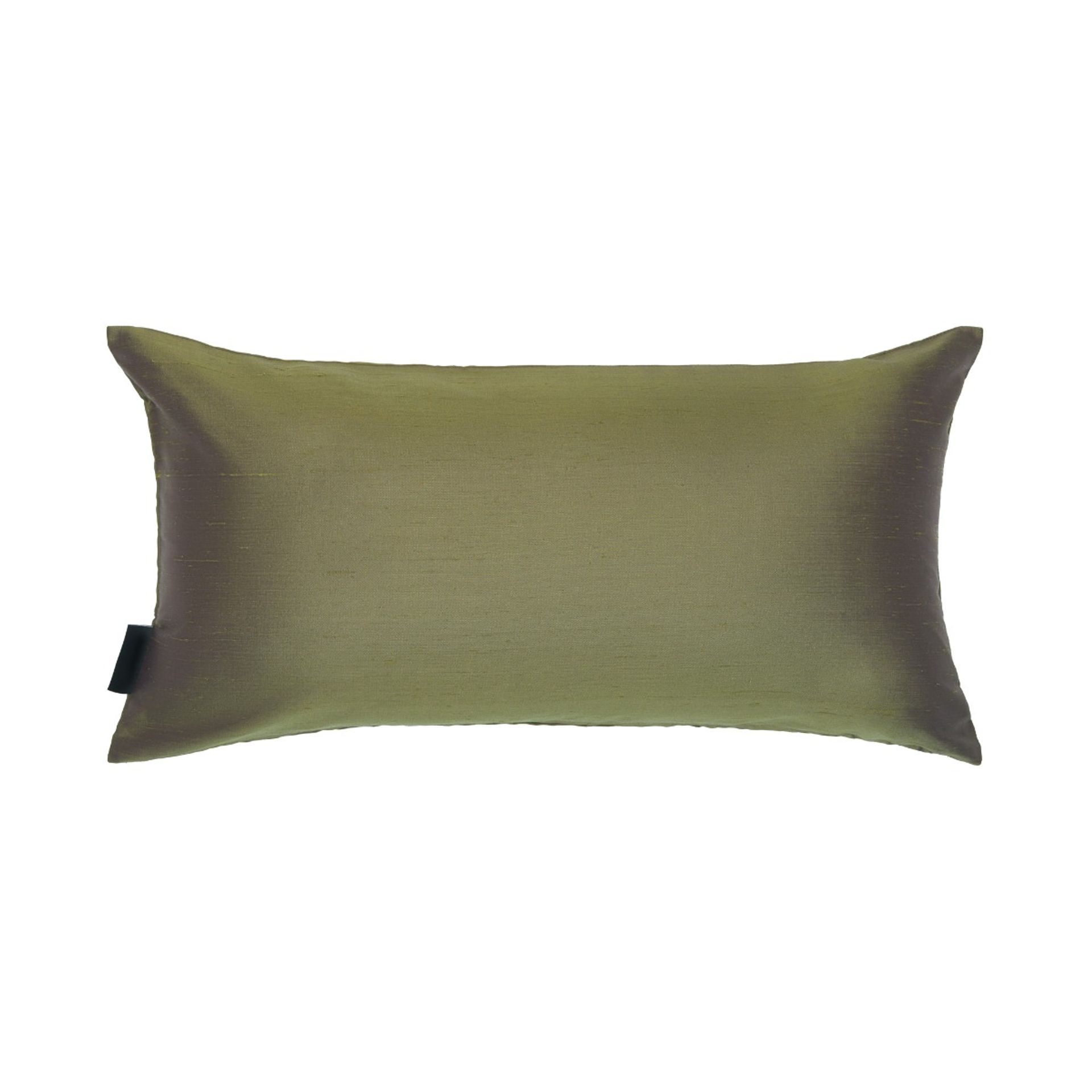 Kaleidoscope Silk Cushion Cover 12" x 22" - Green ราคา 1,750 บาท*ส่งฟรี