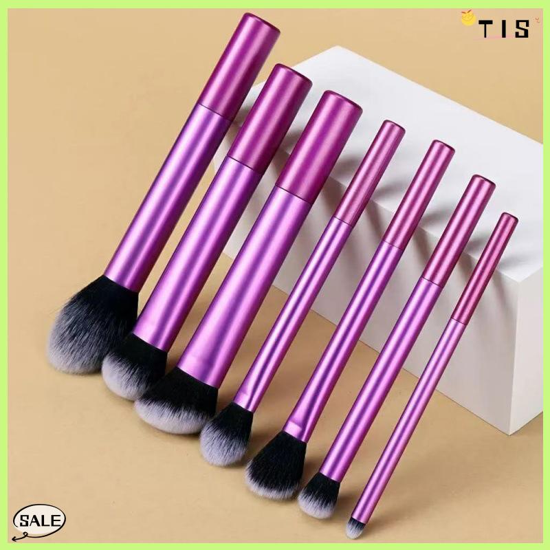 Follow Get New【TIS】 Bộ 5 7 10 12 Cây Cọ Trang Điểm gồm Cọ Phấn Nền, Má Hồng, Phấn Mắt và Phấn Tạo Khối, Bộ Cọ Trang Điểm Chuyên Dụng - 8