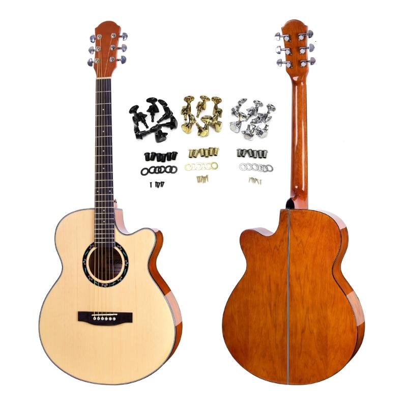 Gói 6 chốt đuôi đàn guitar hoàn hảo để sử dụng khác nhau trong môi trường chơi khác nhau với việc tăng cường độ bền