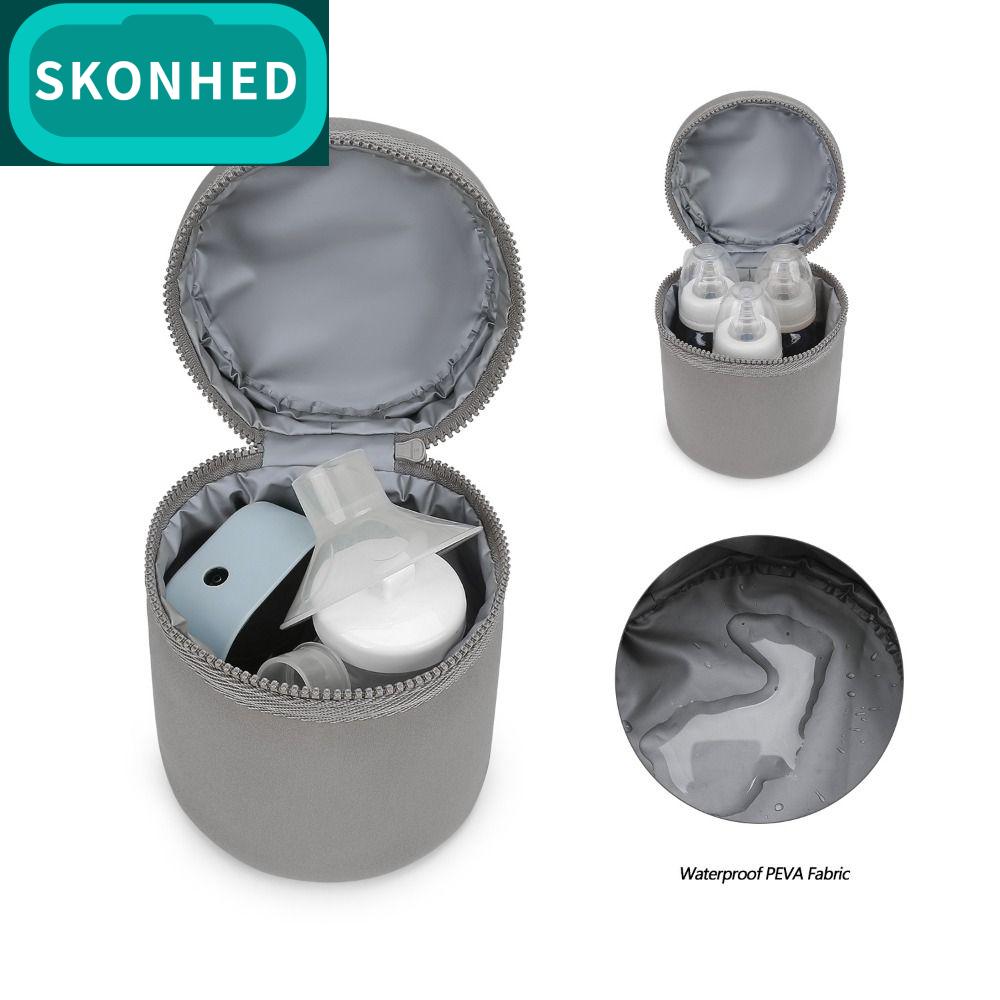 SKONHED ถุงฉนวนกันความร้อน เครื่องอุ่นนมให้อาหารทารก ที่วางขวด ขวดน้ำเด็ก ที่วางขวดสำหรับเด็ก ความร้อนความร้อนสูง อุปกรณ์เสริมรถเข็นเด็ก กระเป๋าคลัทช์แม่ ทารกทารกแรกเกิด ราคา 405 บาท*ส่งฟรี