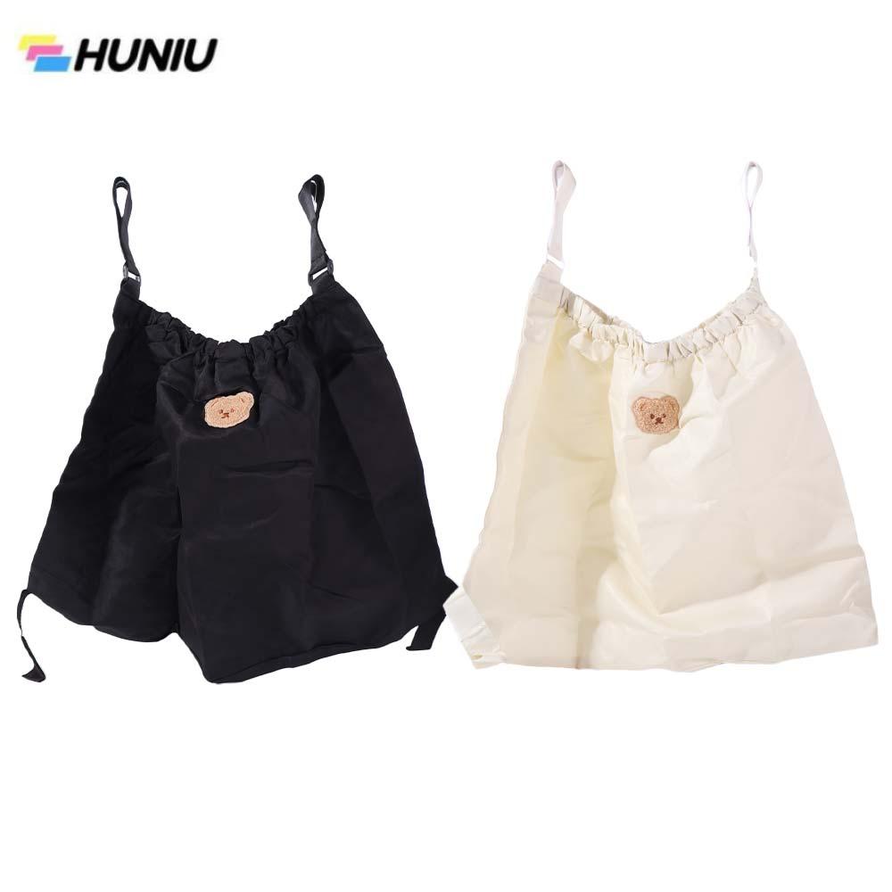 HUNIU ไนลอนทำจากไนลอน ถุงเก็บรถเข็นเด็กทารก กระเป๋าสำหรับคุณแม่ มัลติฟังก์ชั่ กระเป๋าสำหรับคุณแม่ ใช้ซ้ำได้ ที่วางแก้วรถเข็นเด็ก ถุงใส่ผ้าอ้อมสำหรับขวดนม สำหรับเด็กๆ ราคา 207 บาท*ส่งฟรี
