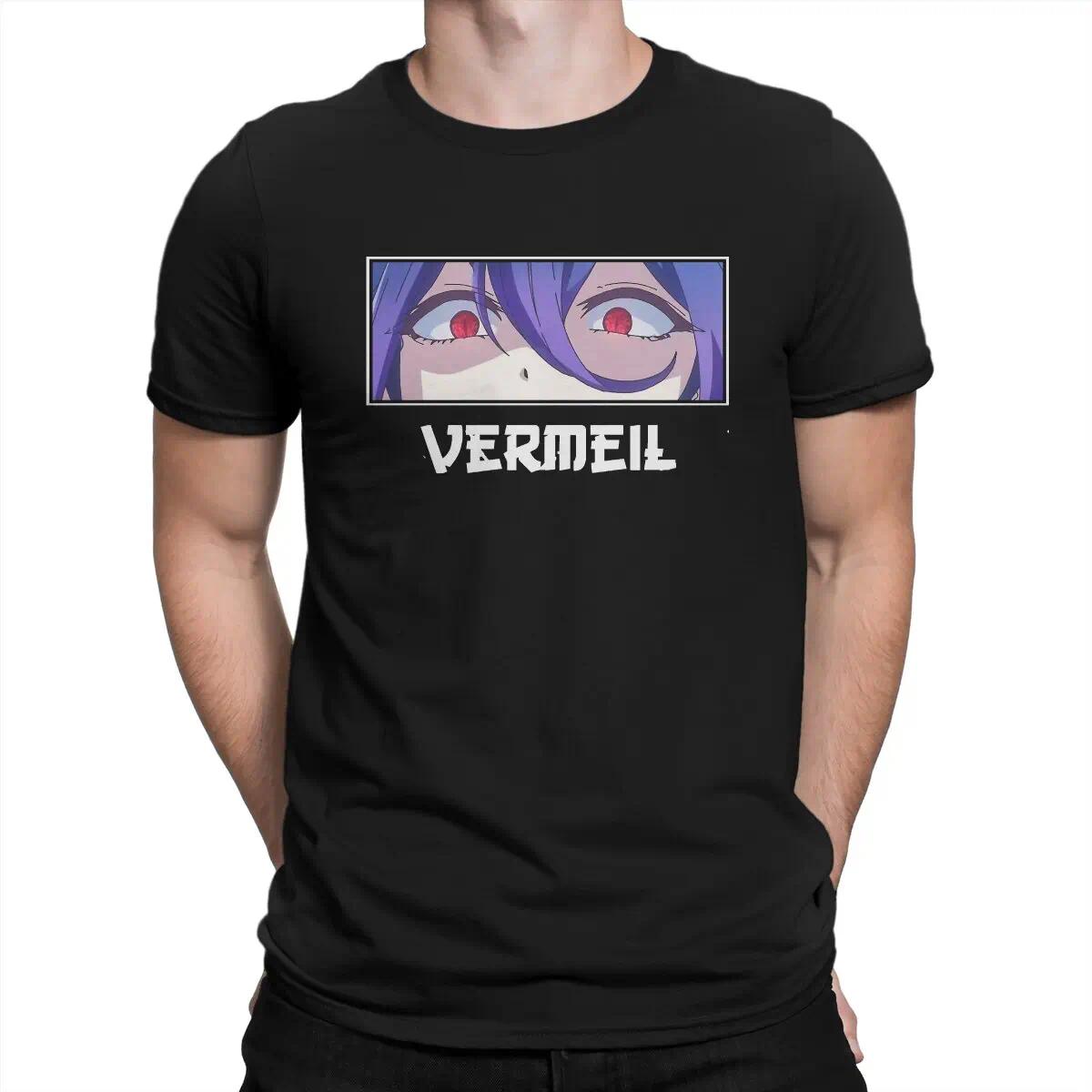 Newest Stuff For Men Women Kinsou no vermeil Vermeil eyes Unique TShirt Anime Vermeil In Gold Leisur