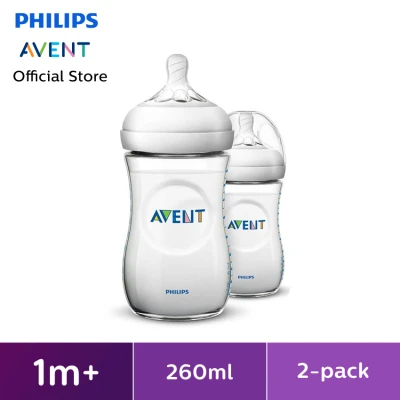Philips Avent Natural Baby Bottle 9oz (Twin Pack) - SCF693/23