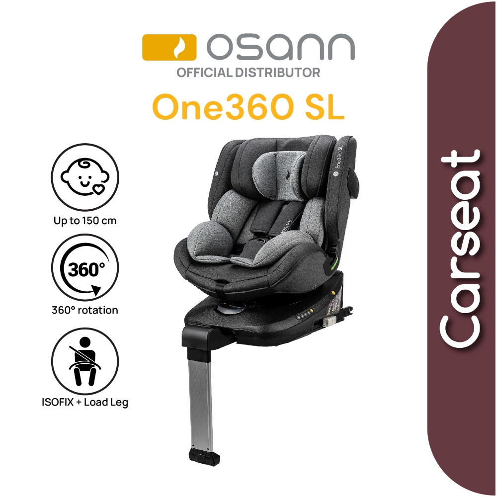 Osann One360 SL I-Size Car Seat | Newborn - 150cm | 360 Rotation | ECE R129/04