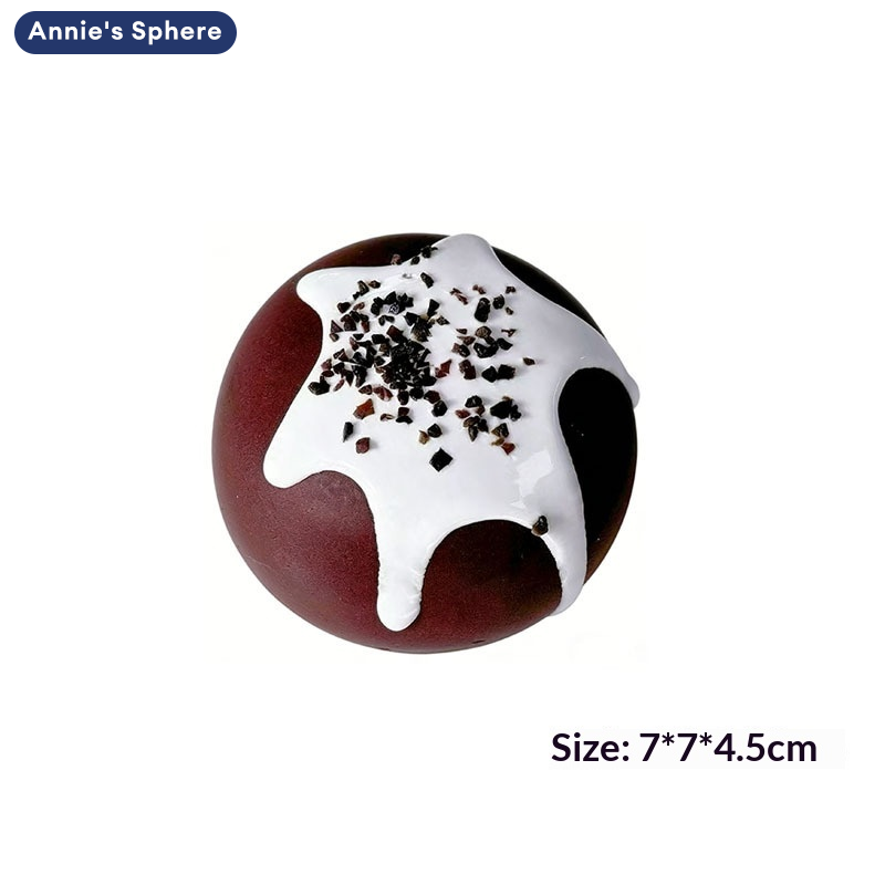 Annie's Sphere ของเล่นคลายเครียดแบบซีกซิ้งนุ่มช้า จำลองอาหาร บัตเตอร์บล็อก สำหรับการเล่นสัมผัสและผ่อนคลาย ราคา 68 บาท*ส่งฟรี
