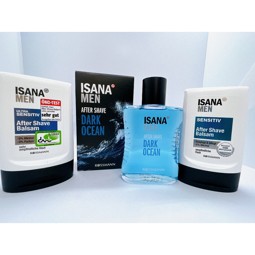 Dòng dưỡng sau khi cạo râu từ đức isana men after shave