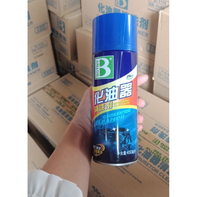 Nước rửa chế, bình xăng con, kim phun