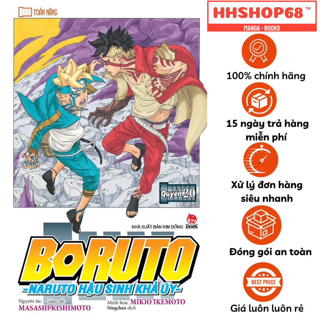 Truyện tranh - Boruto tập 1 2 3 4 5 6 7 8 9 10 11 12 13 14 15 16 17 18 19 20 21 - Naruto hậu sinh k