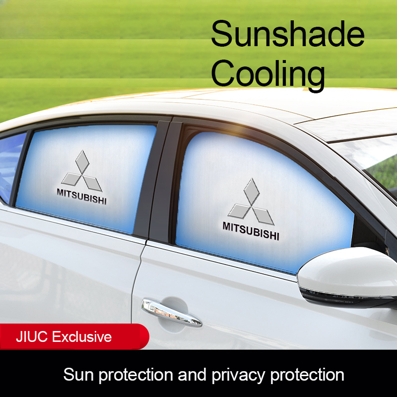 Car Sun Shade For Mitsubishi Xpander Mirage Adventure Pajero Lancer Strada L300 Montero Foldable Car Sunshade Front Windshield Car Sunshade Sunscreen Insulation Sunshade Retractable Portable UV Protection Suitable for All Vehicles ราคา 181 บาท*ส่งฟรี