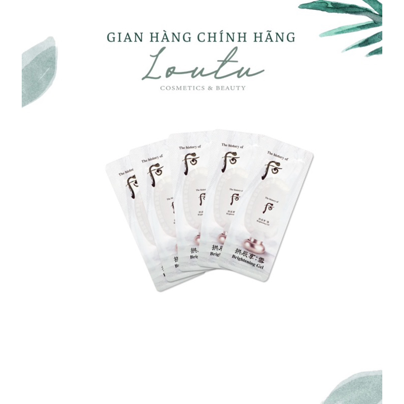 Cobom 30 gói tẩy da chết whoo trắng da