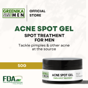 Greenika Men's Acne Spot Gel - Fast Pimple Treatment