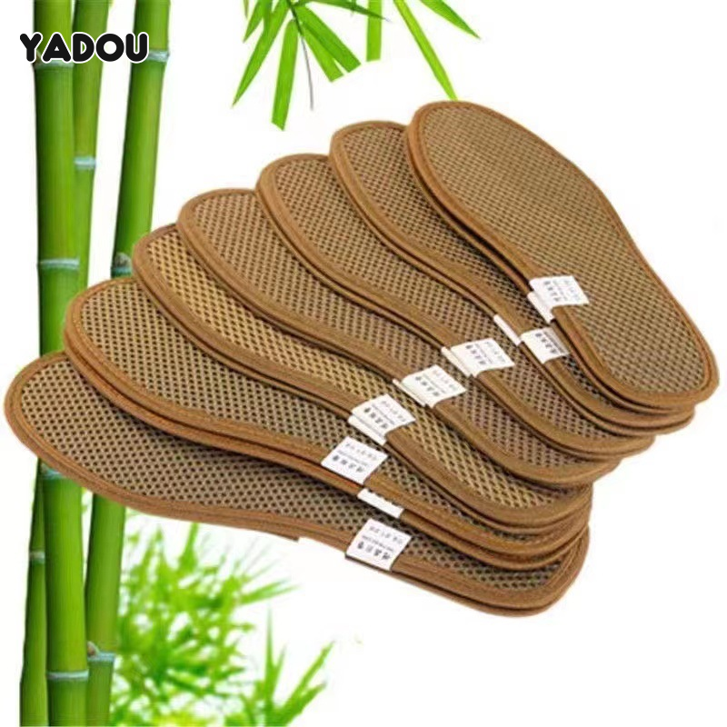 YADOU Bamboo charcoal deodorizing insole absorbs sweat, deodorizes and breathable, super soft-soled fragrant leather shoes, spring and autumn insoles are thickened and comfortable. ราคา 18 บาท*ส่งฟรี