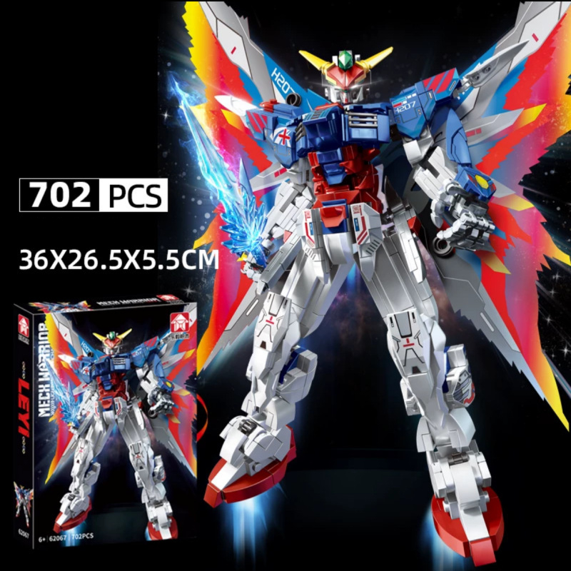 702 chi tiết Đồ chơi cho bé mô hình lắp ráp Robot đồ chơi Robot Biến Hình Robot transformer Robot Mech Warrior