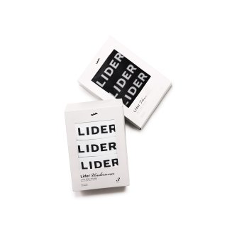 QUẦN UNDERWEAR DÁNG BOXER NAM LIDER BOXER 3-PACK TRUNK - Black White thumbnail
