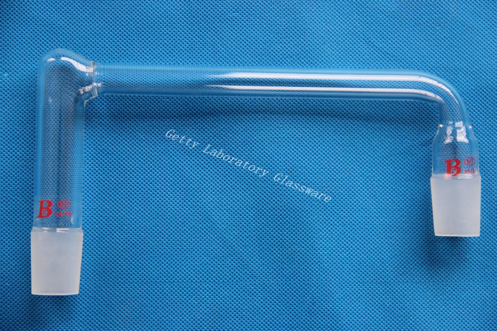 yingke Glass Distilling Connecting Adapter Distillation Adapter With Both Outer 24/29 Joint For Essential Distilling Apparatus